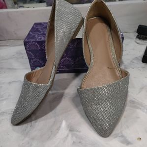 Sparkly flats